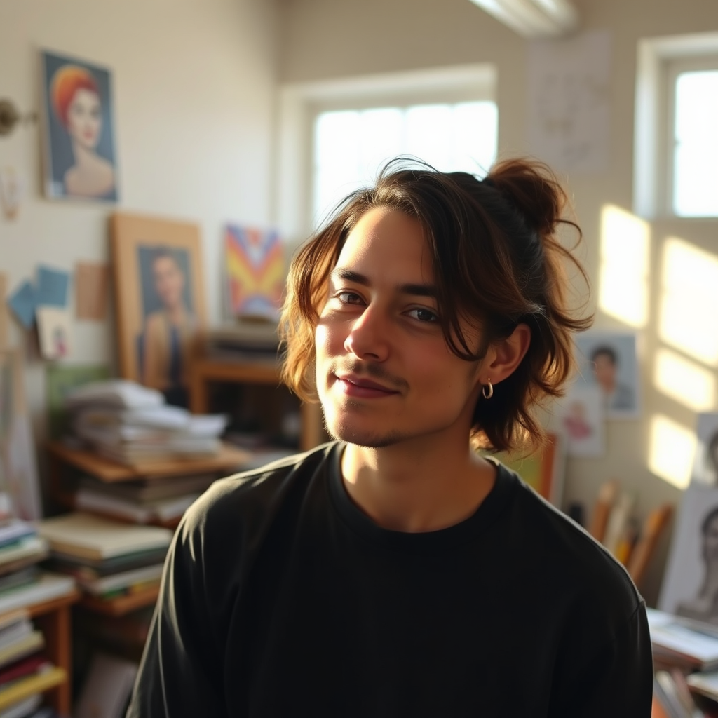 Portrait of artist one