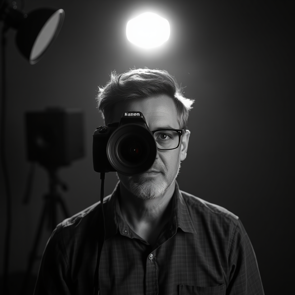 Portrait of artist three