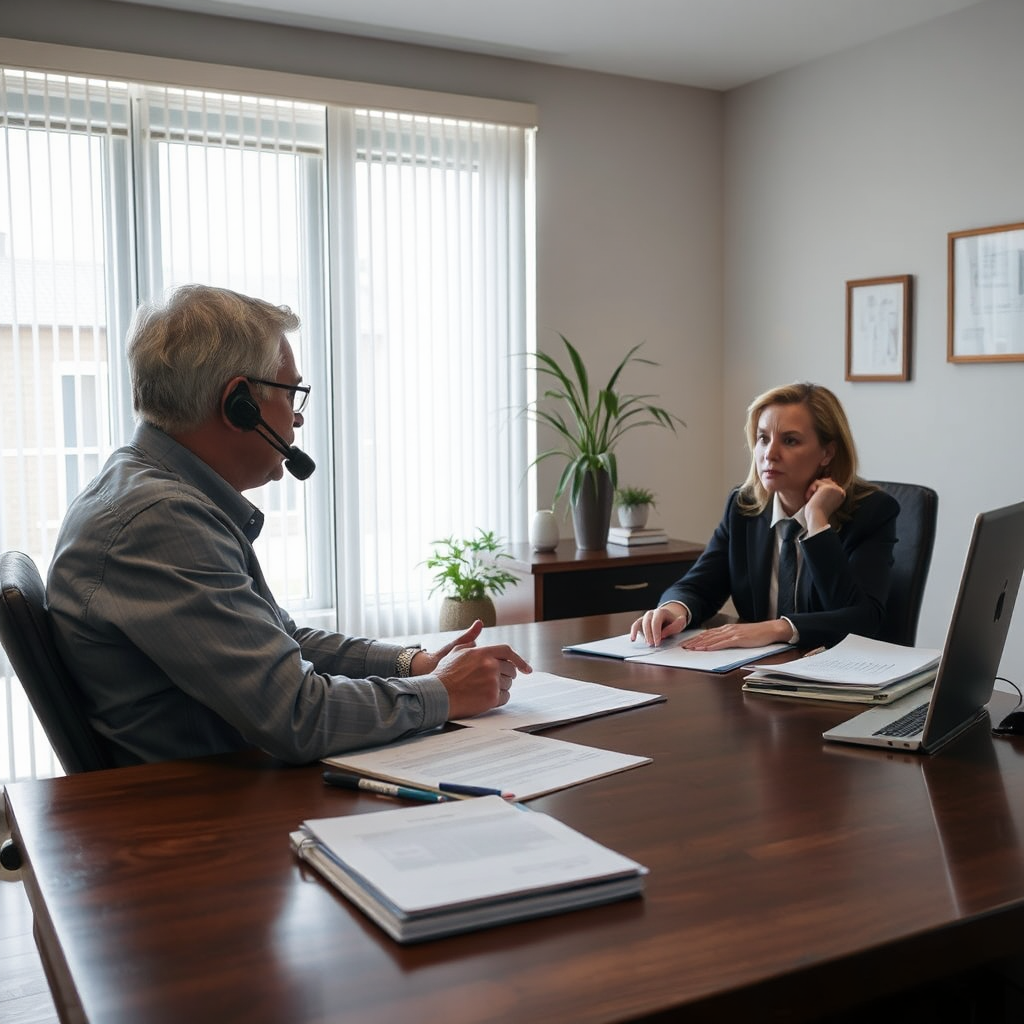 Phone call with claims supervisor