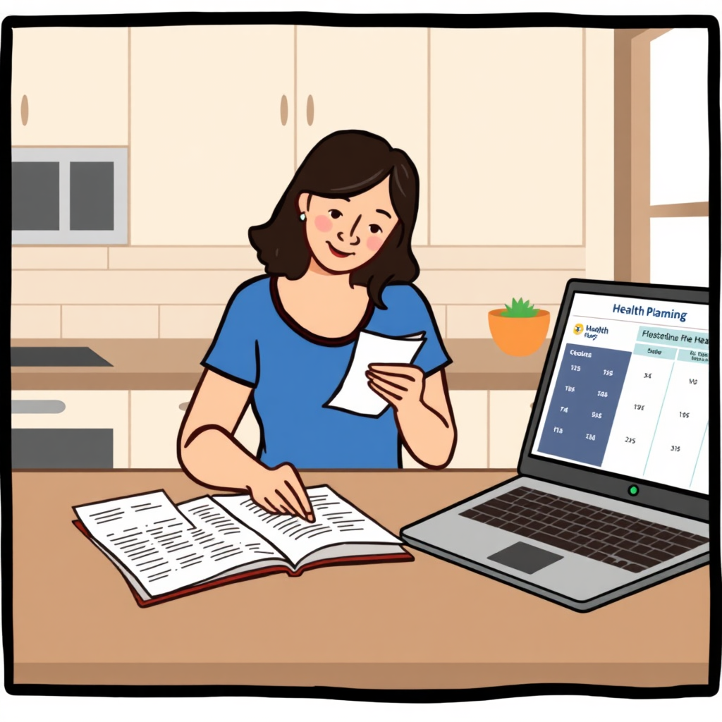 Parent organizing income estimates for marketplace application