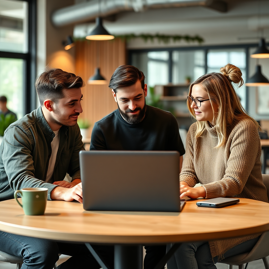 Freelancers in discussion about health sharing plans