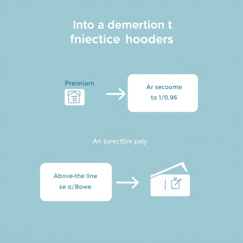 Two-path health insurance deduction infographic