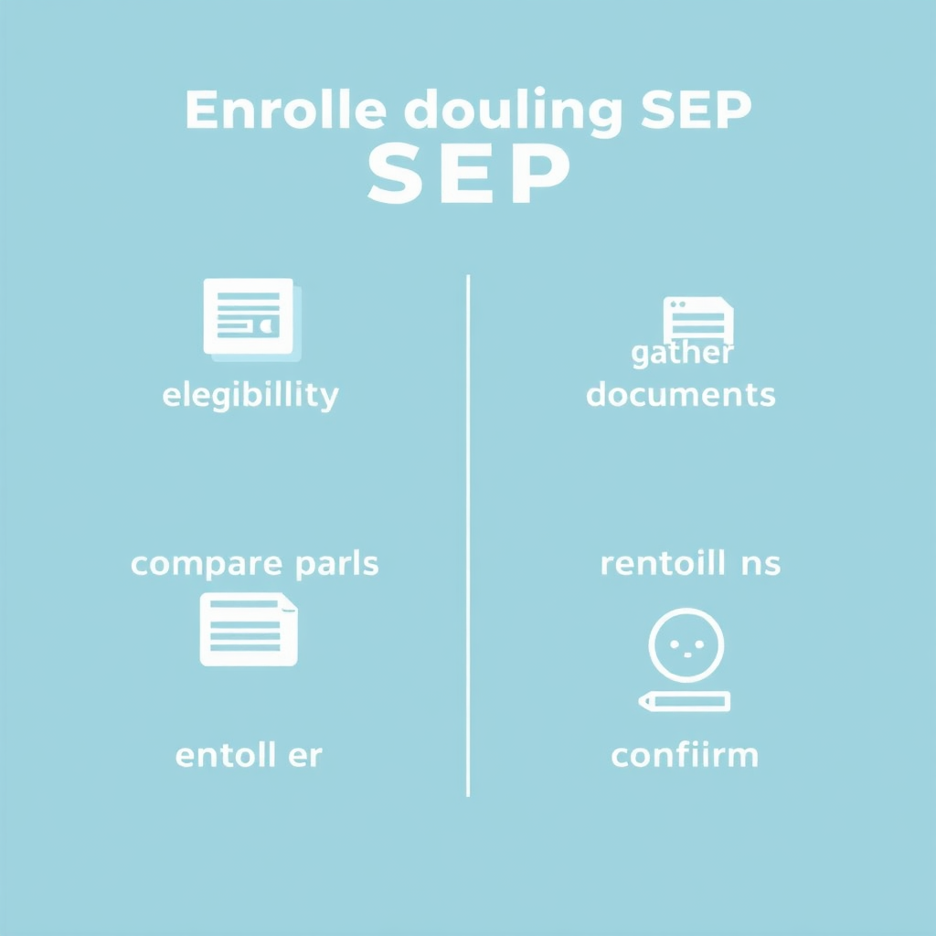 Steps to enroll during SEP