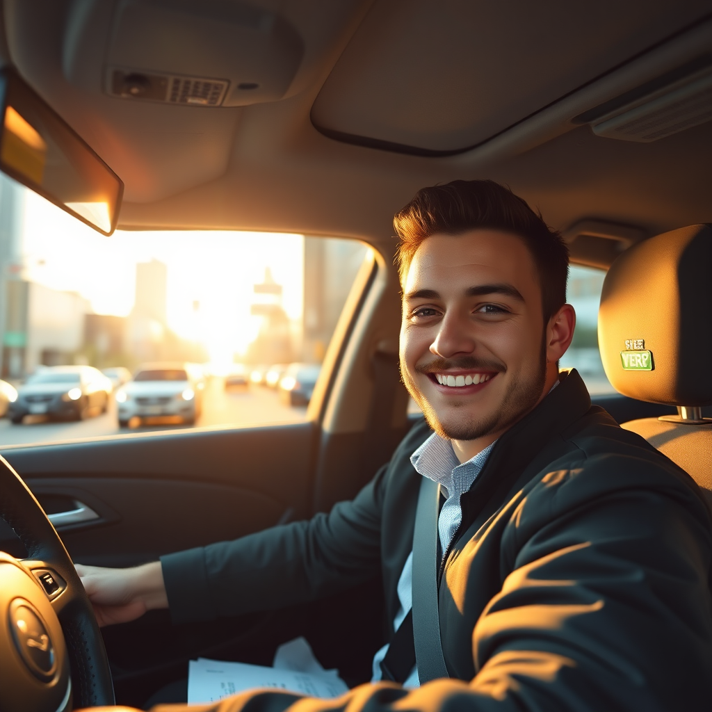 Rideshare driver hero image