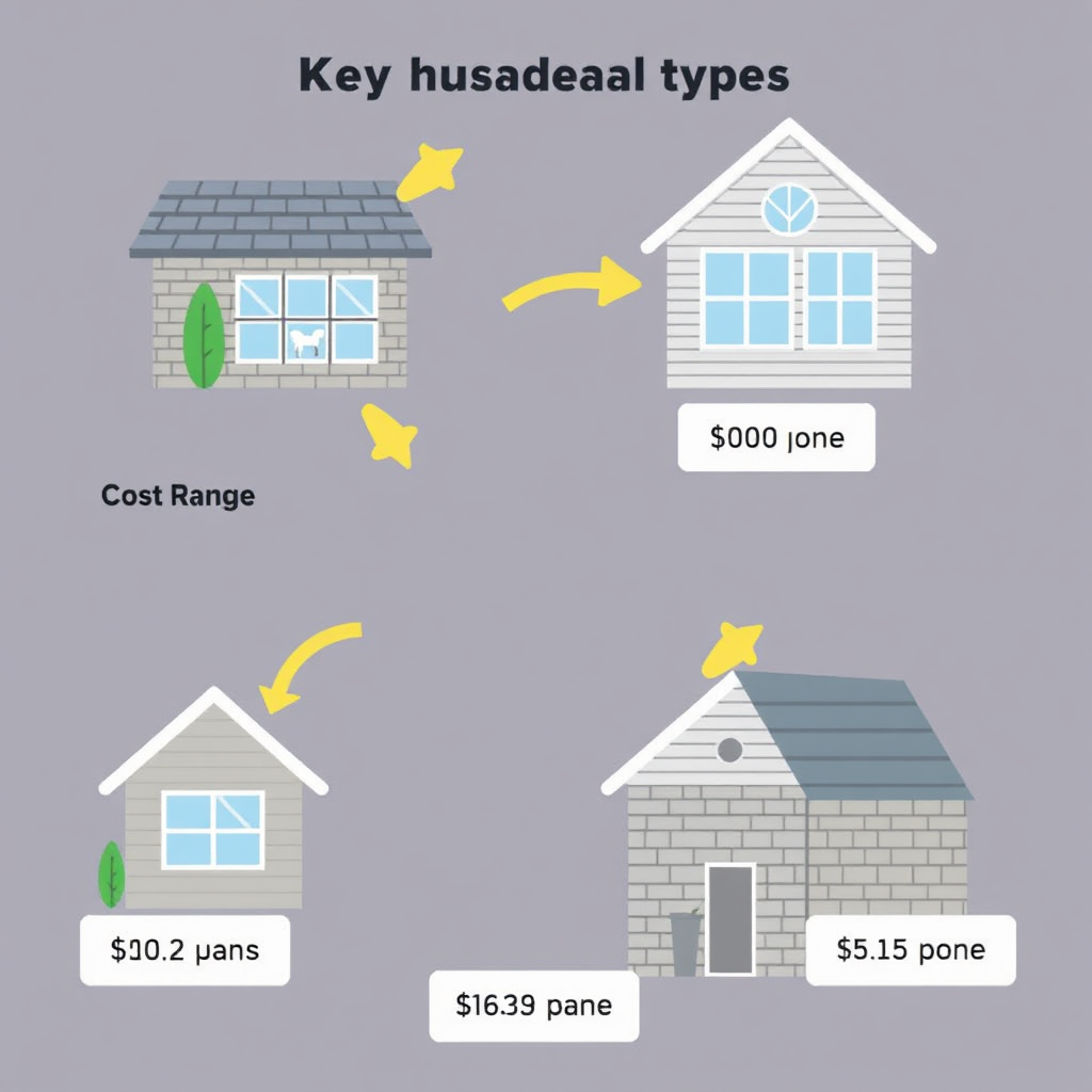 Infographic showing cost by damage type for tornado repairs