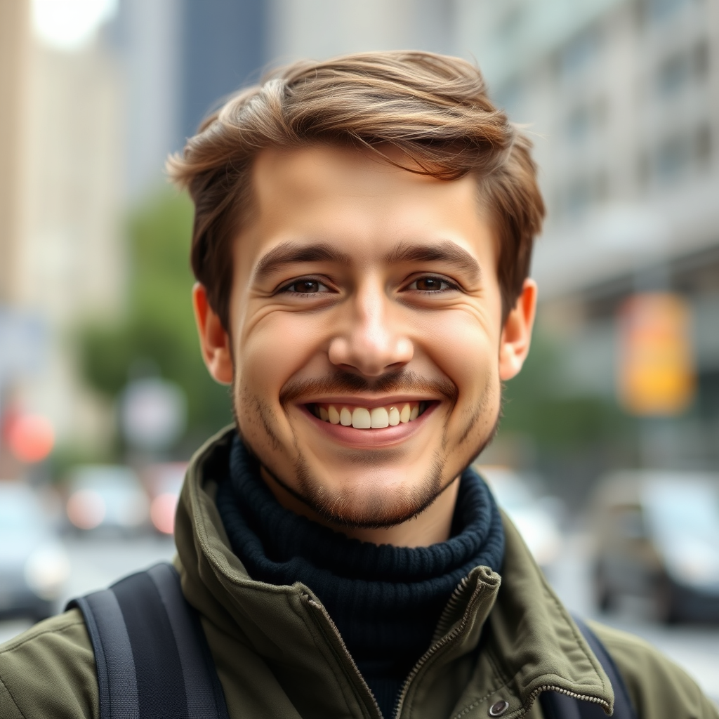 Gig worker portrait