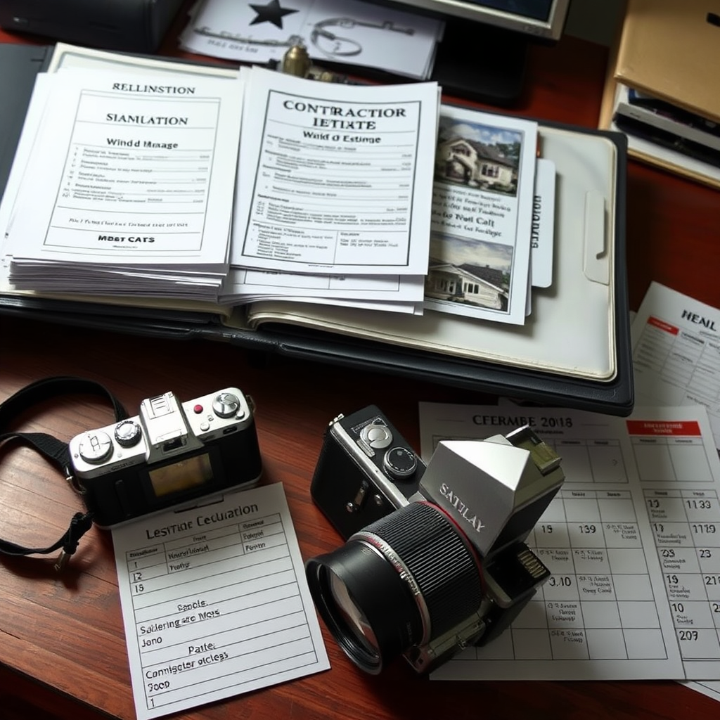 Evidence gathering for insurance claim