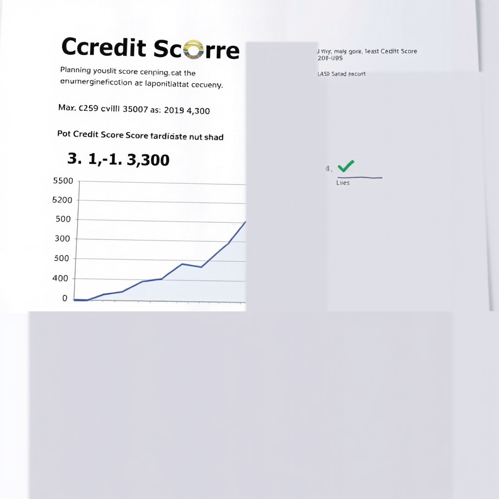 Credit Score Progress Graph