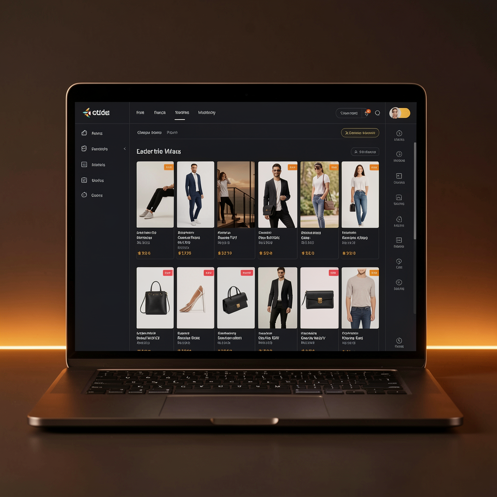 E-commerce store dashboard preview