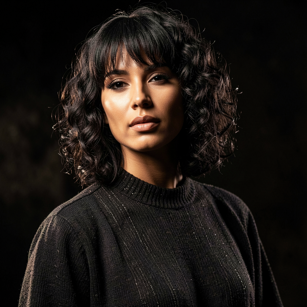 Textured modern crop haircut