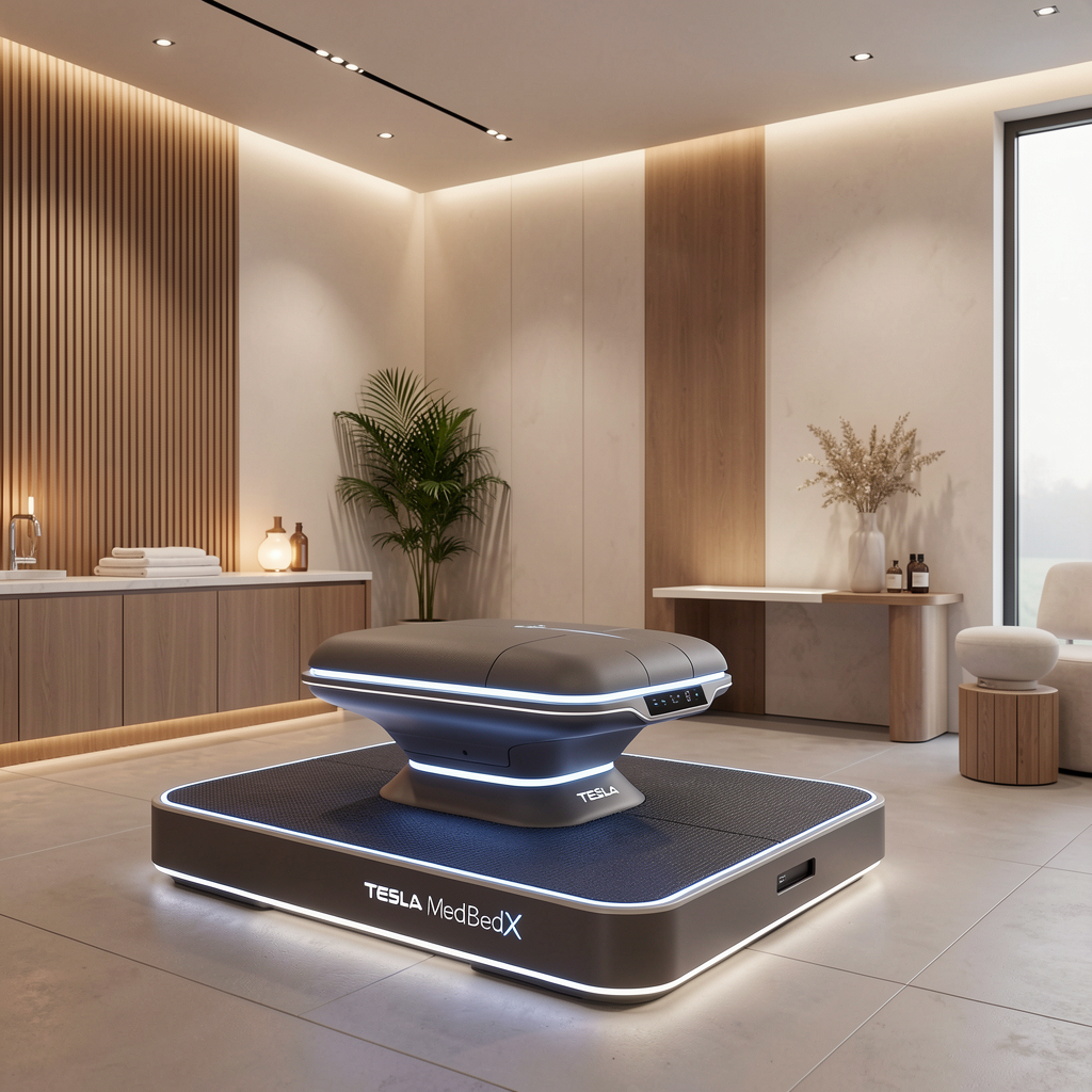 Tesla MedBedX home wellness system