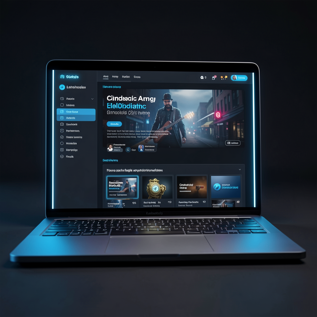 Cinematic Sites AI Interface