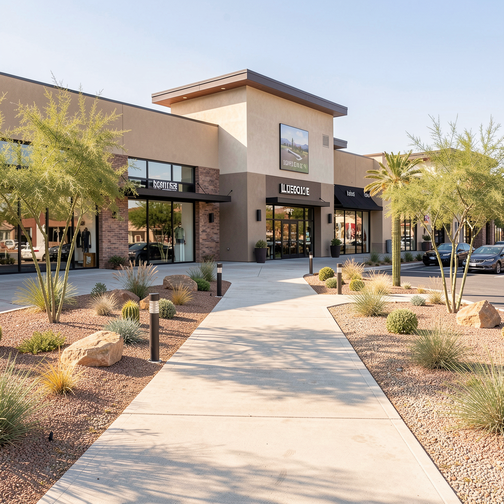 Shopping centers and retail hubs