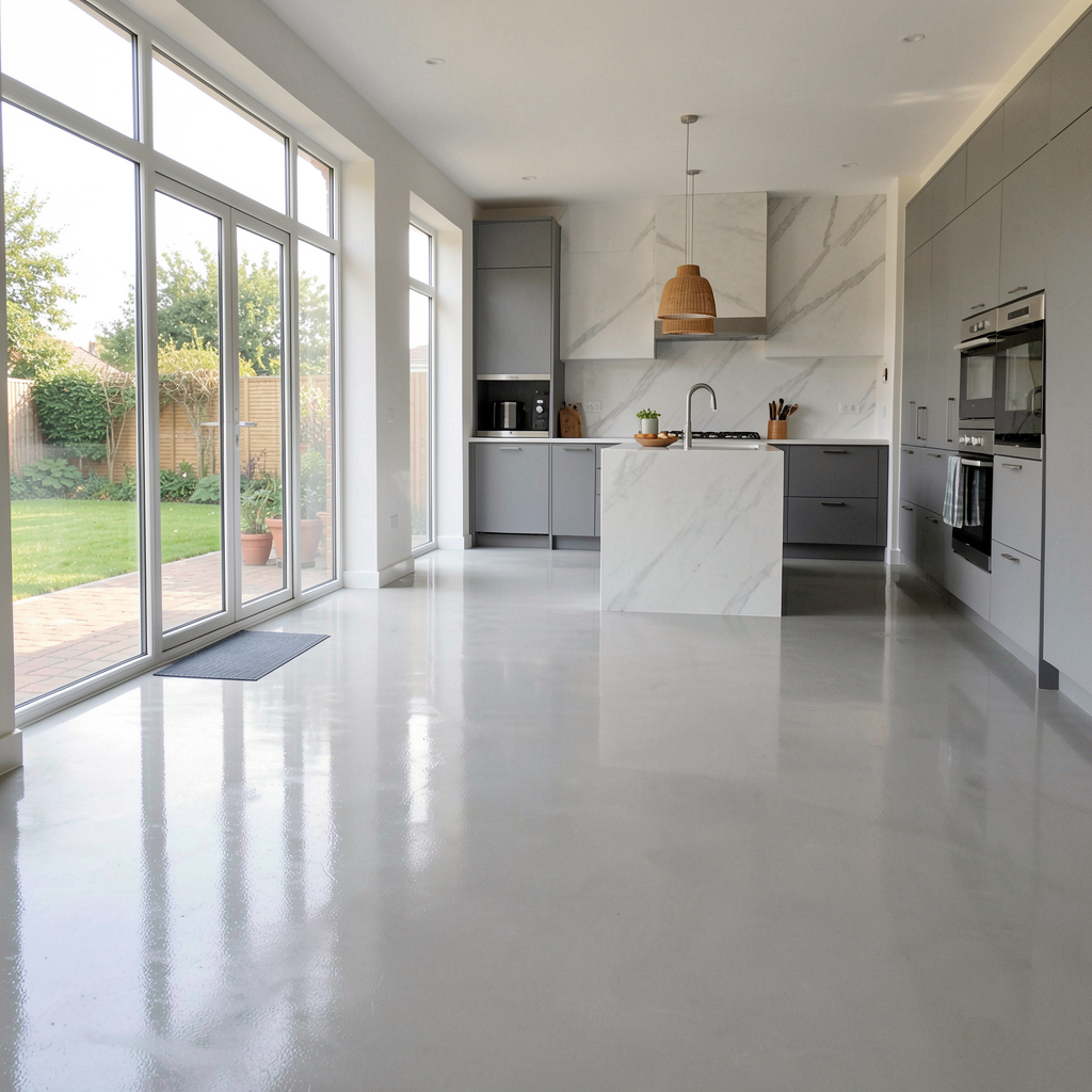Kitchen Extension Floor