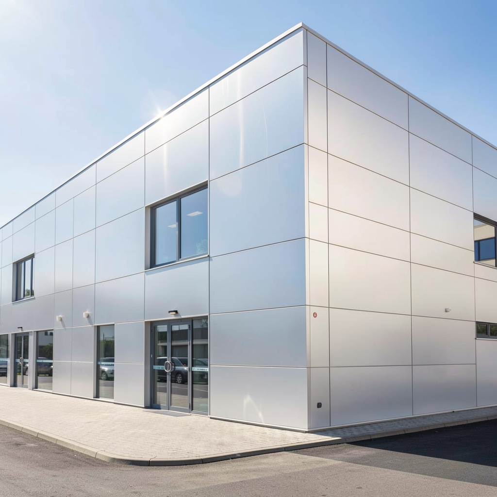 Clean commercial cladding