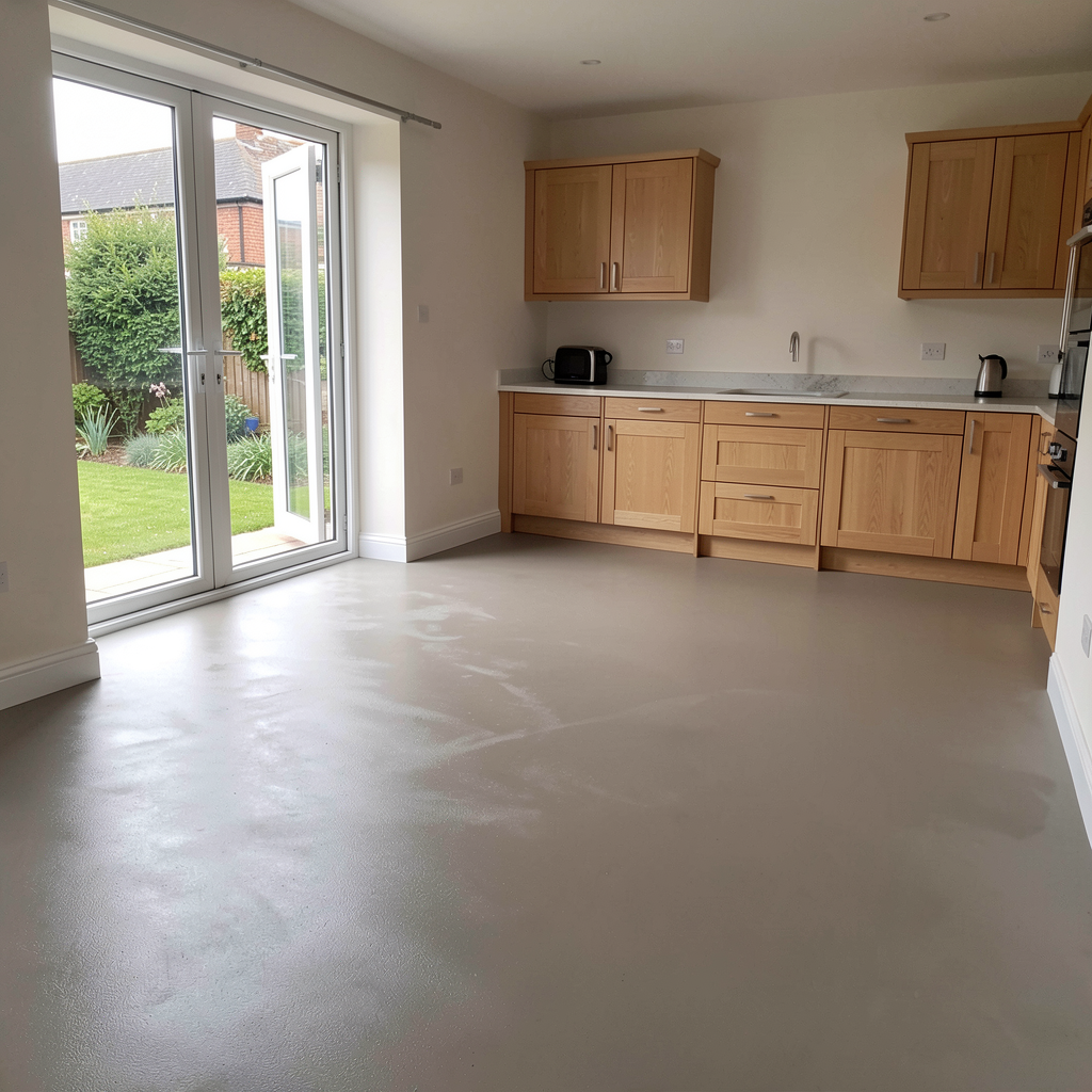 Residential extension screed