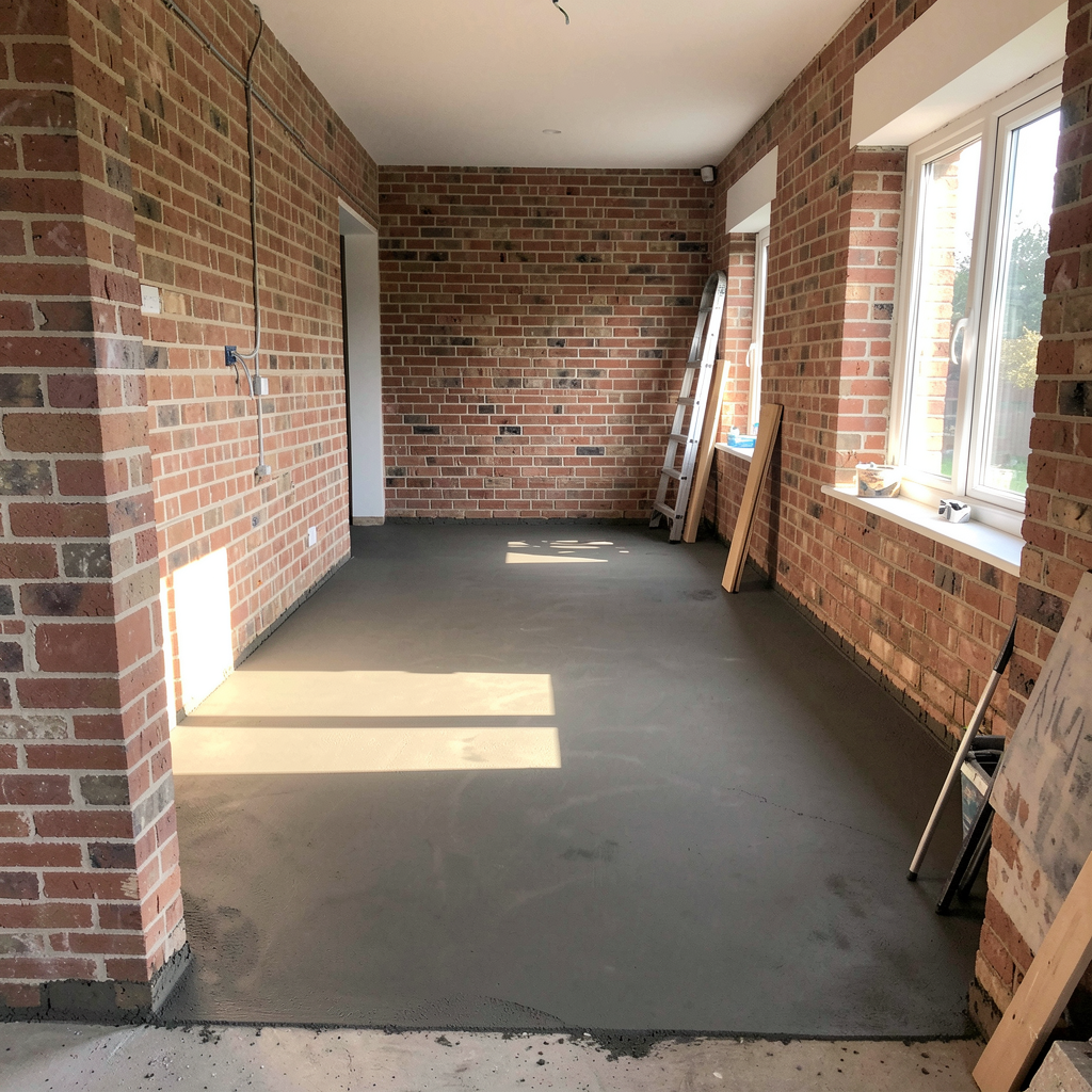 Screeding for extensions and renovations