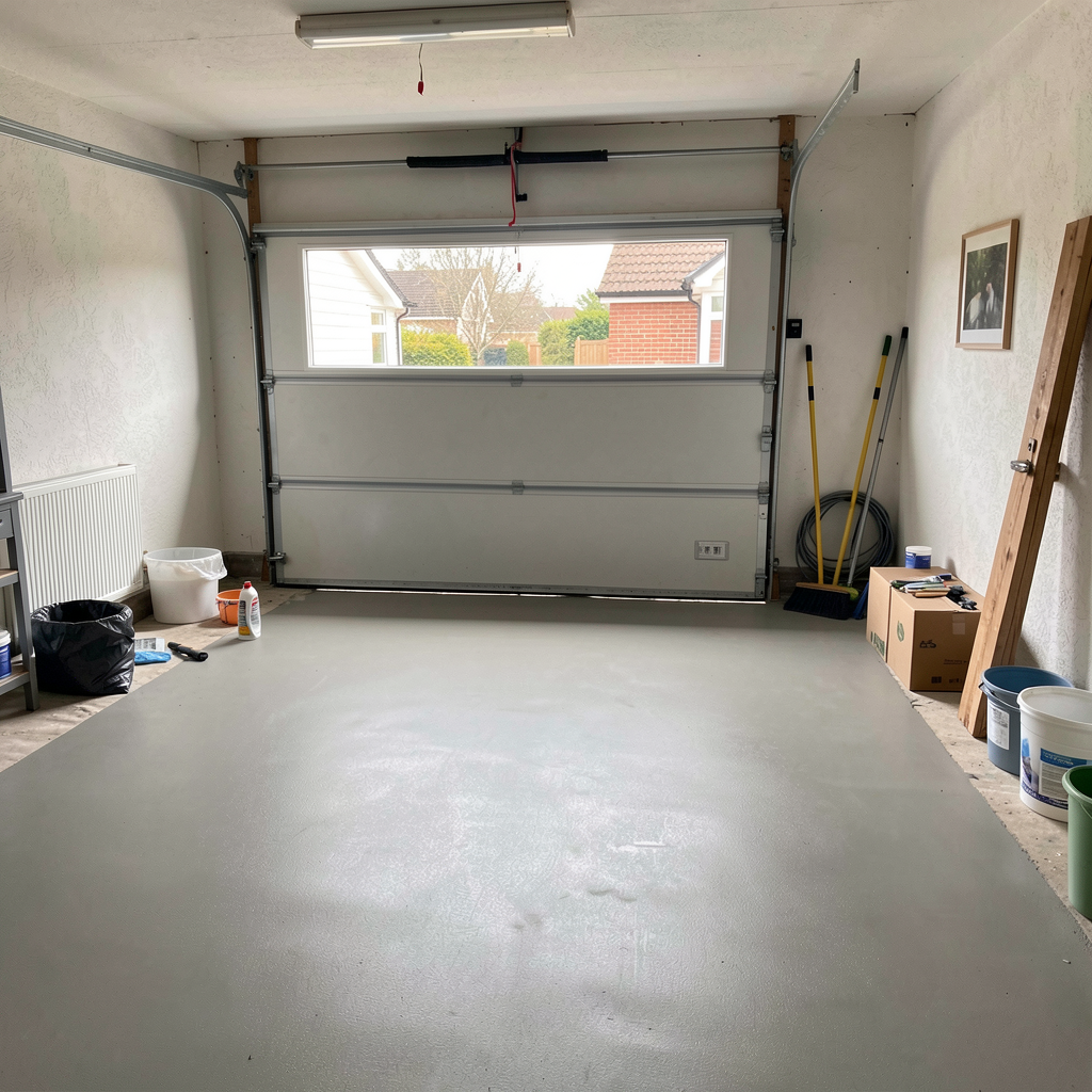 Garage Conversion Screeding