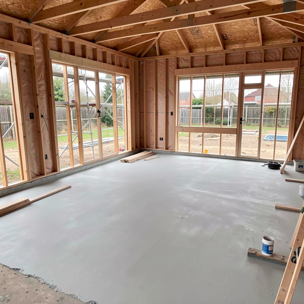 New Build Screeding