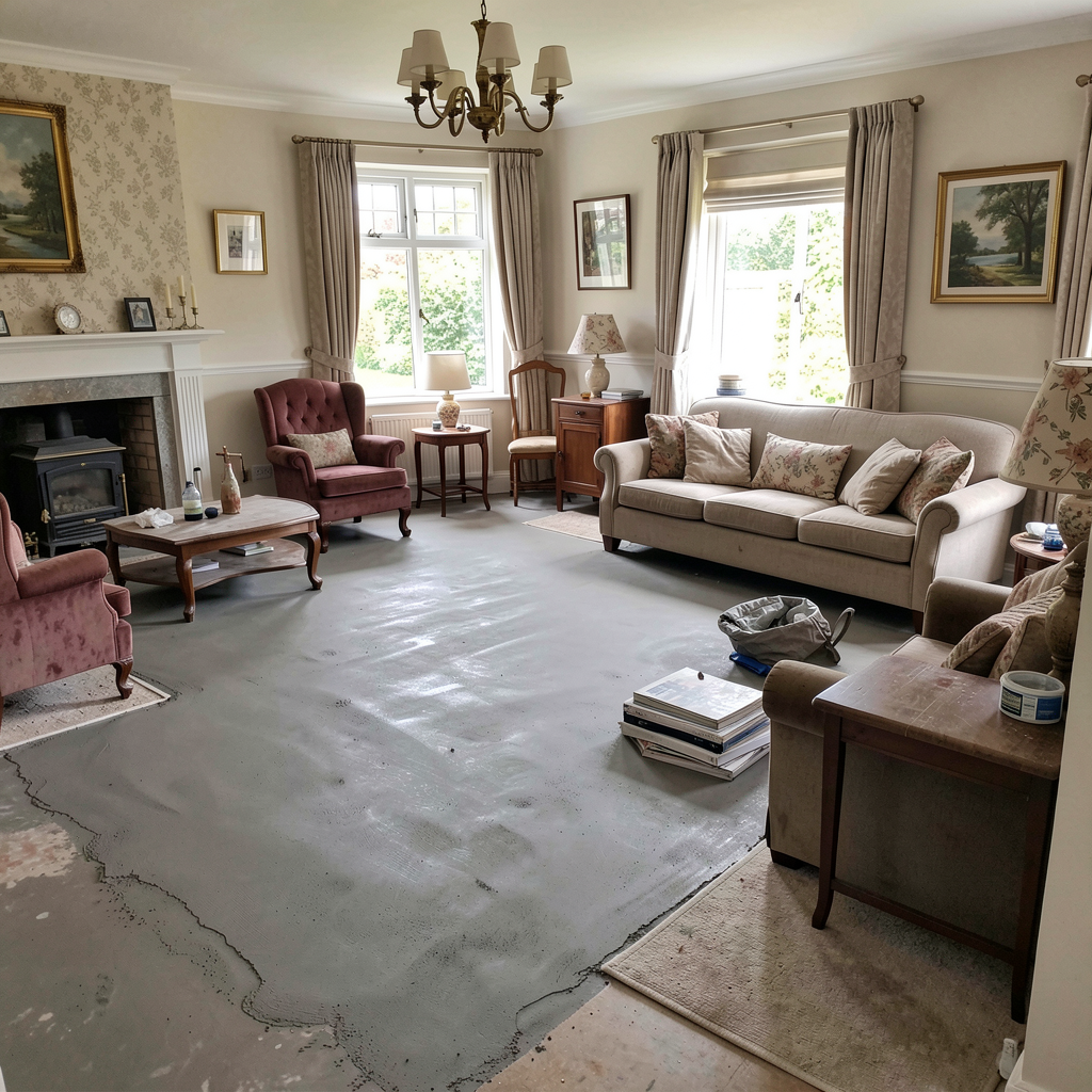 Home Renovation Screeding