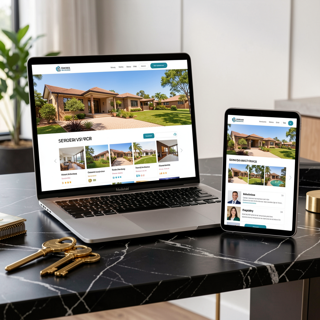 Real estate website demo
