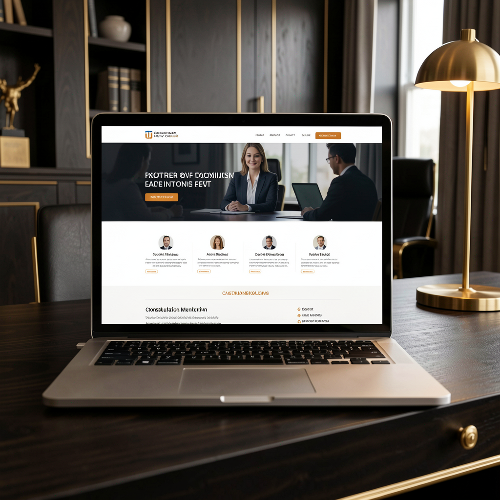 Professional services website demo