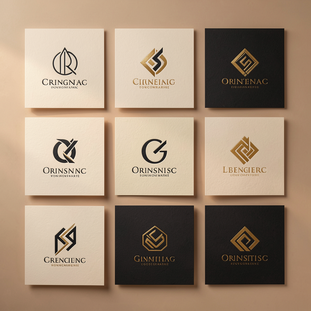 Collection of original logo concepts
