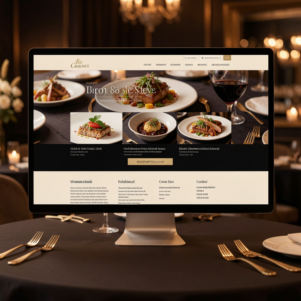Restaurant website demo