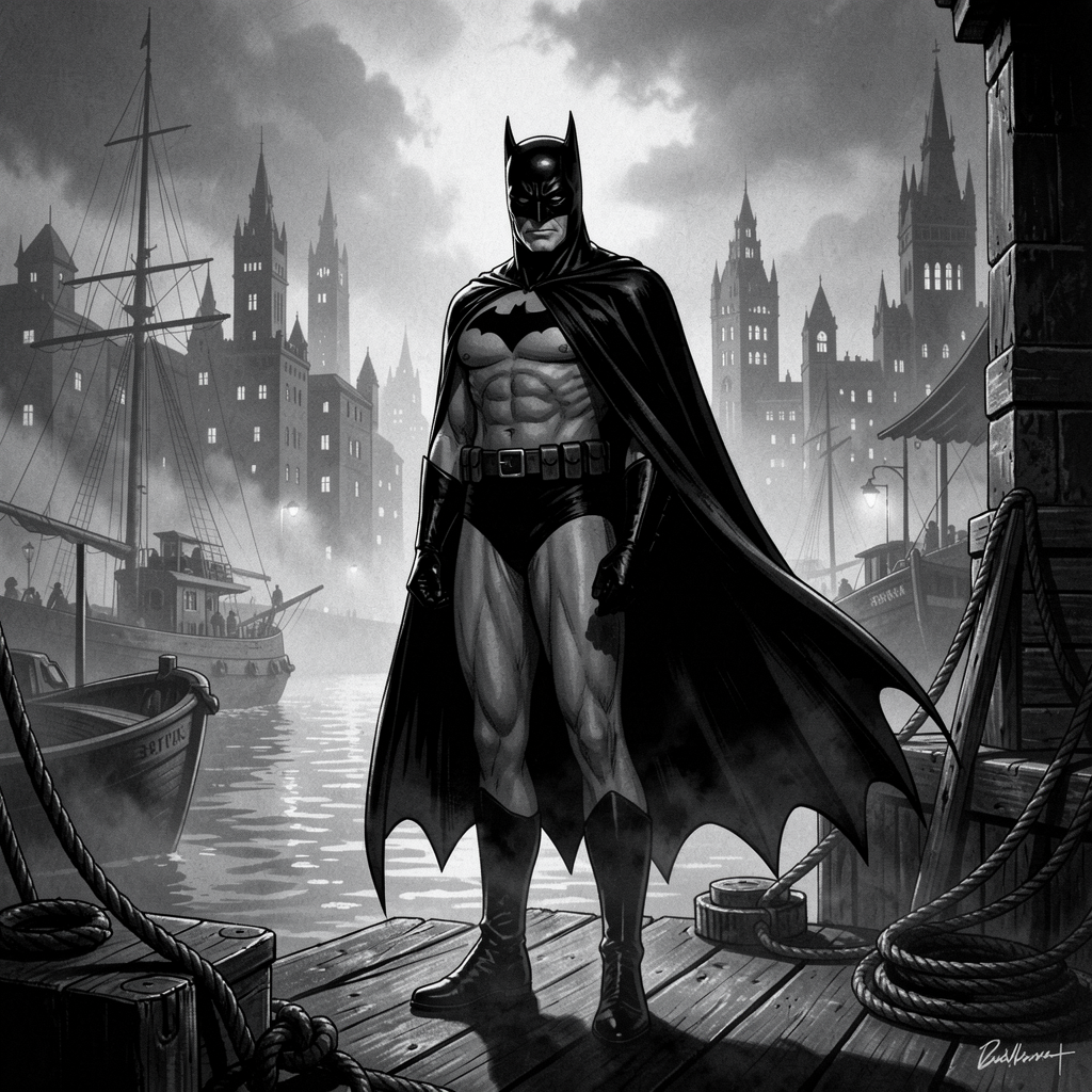Batman Character Art