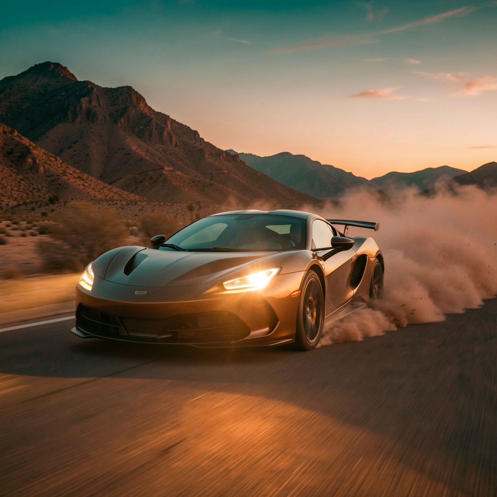Apex Pursuit car racing shot