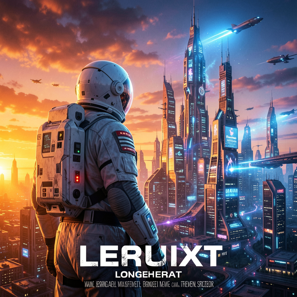 Cyberpunk Metropolis Scene