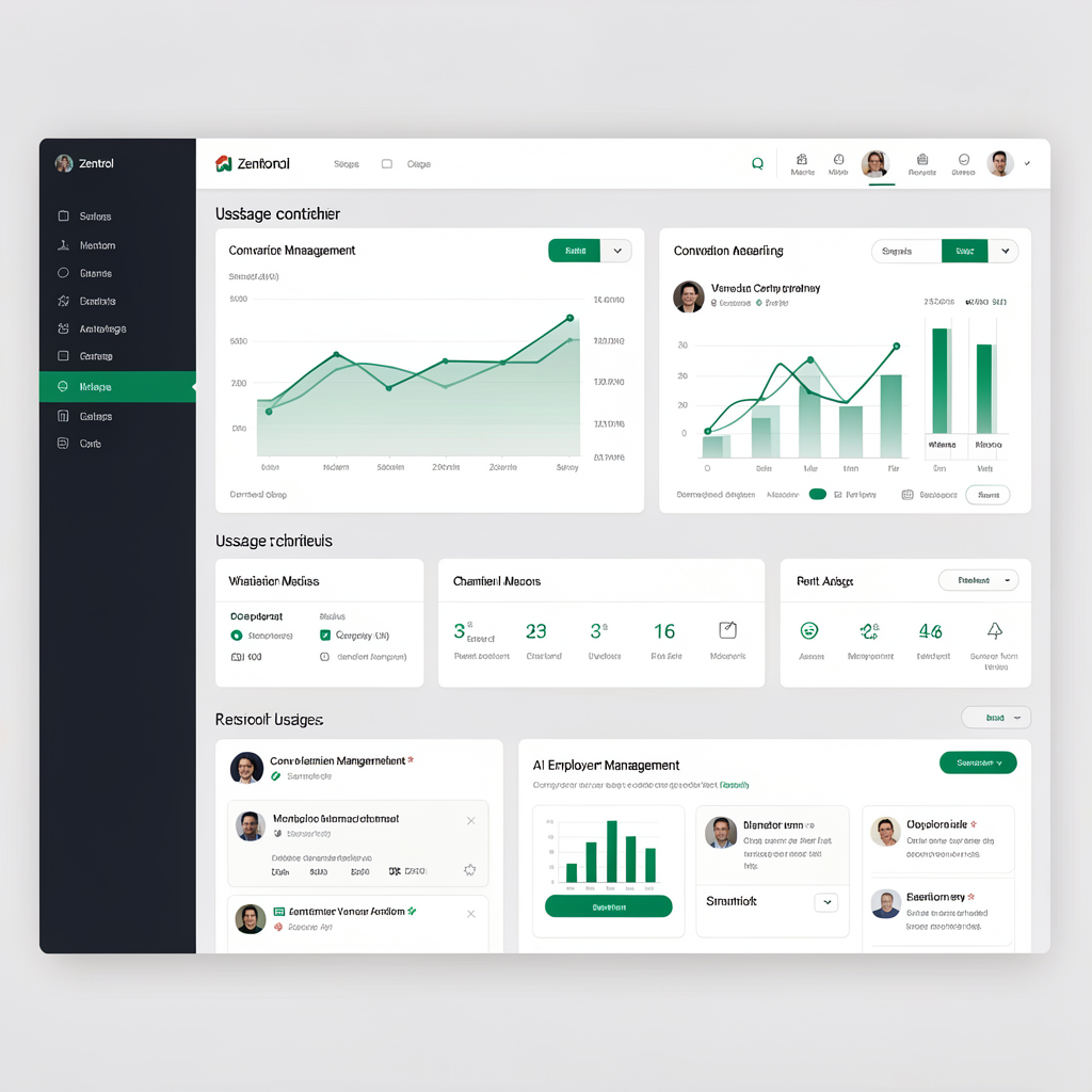 Zentrol HQ control centre dashboard