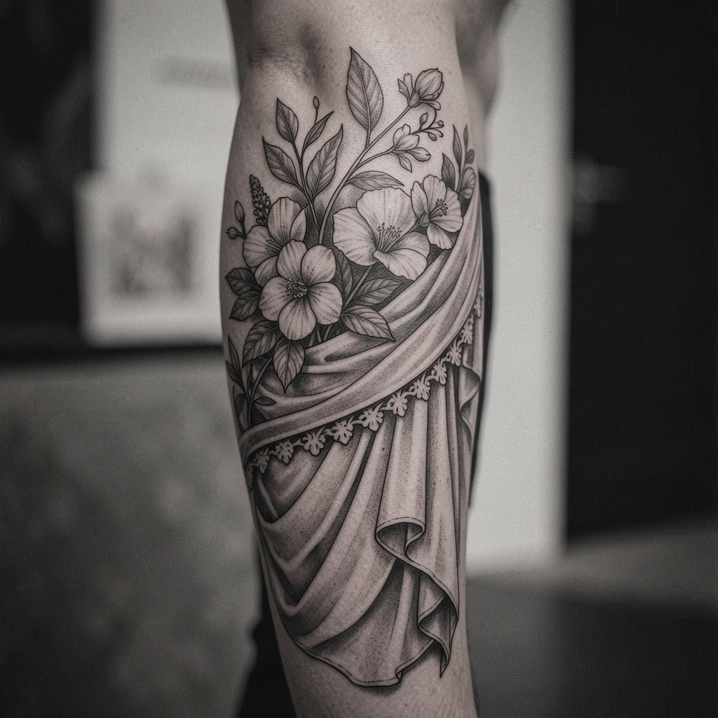 Detailed black and grey tattoo inspiration