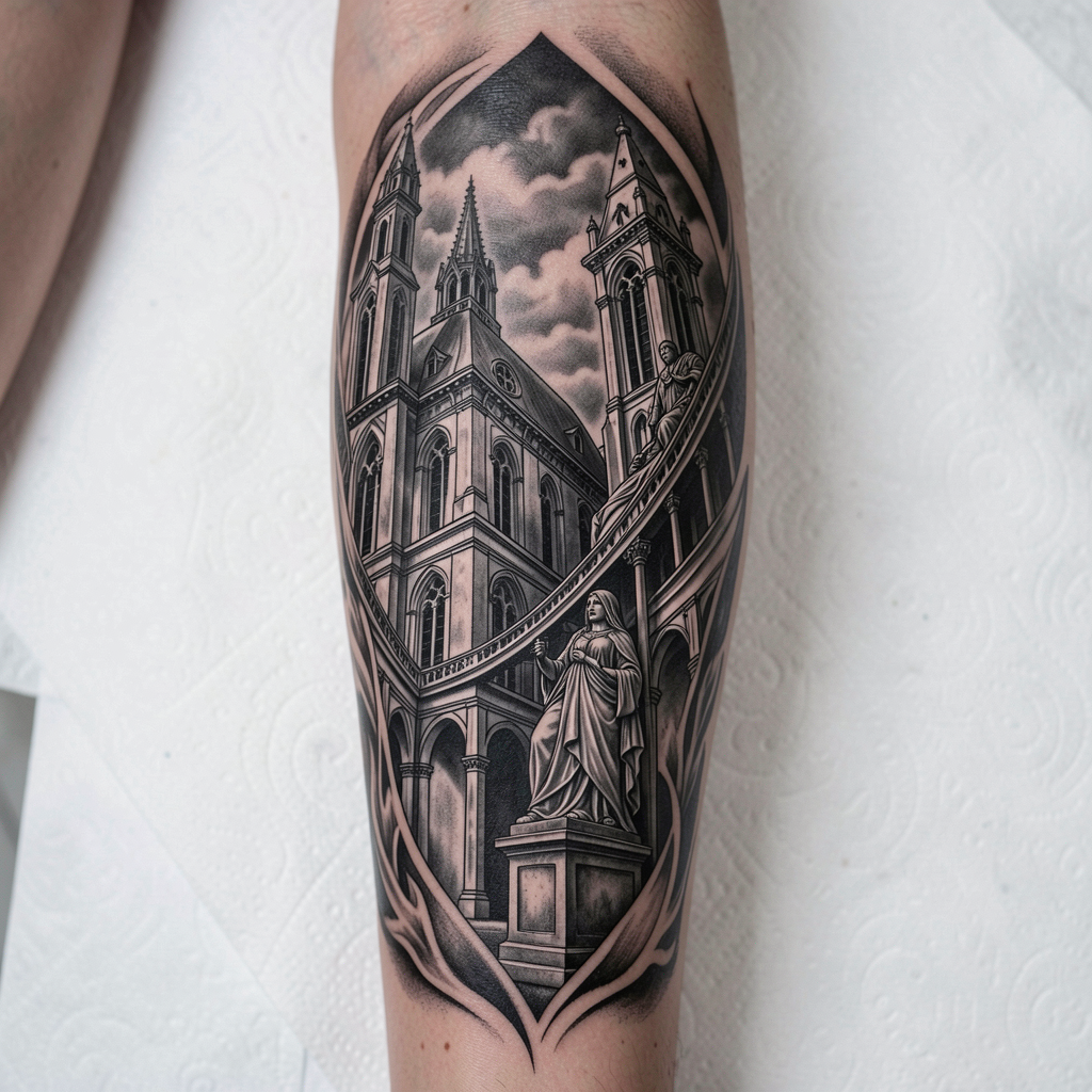 Customer tattoo reference image