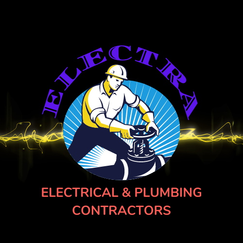 A 4K, photorealistic image of three electricians collaboratively reviewing blueprints on a job site. The team consists of diverse individuals, reflecting a modern and inclusive workforce. The location is a bright and airy construction site with exposed beams and natural light flooding in. One electrician points to the blueprint while the others listen attentively. Composition is balanced, showing the interconnectedness and collaborative nature of the work. Color palette emphasizes professionalism with blues, grays, and yellows, with pops of orange from safety vests. Camera angle is eye-level, fostering a sense of trust and transparency. Style reference: capture the essence of teamwork and expertise, like a behind-the-scenes shot from a documentary on skilled trades.