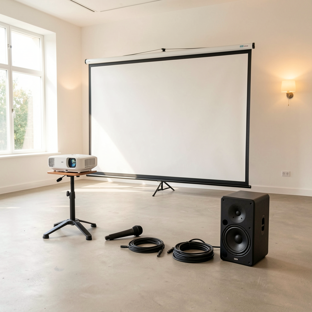 Complete presentation equipment package