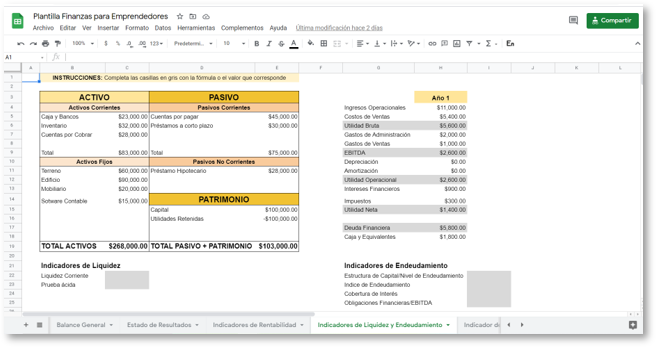 Clase del curso de Finanzas Empresariales