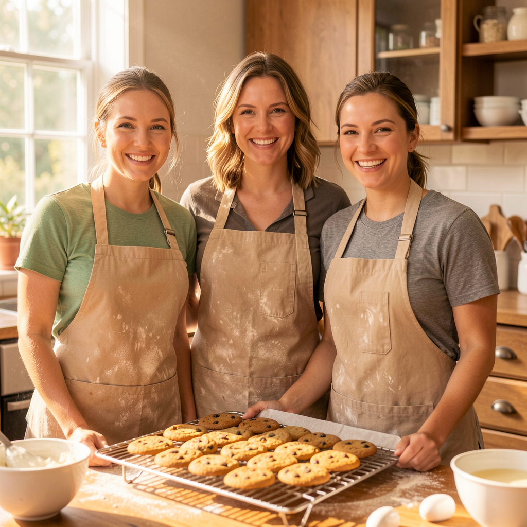Bake team in action