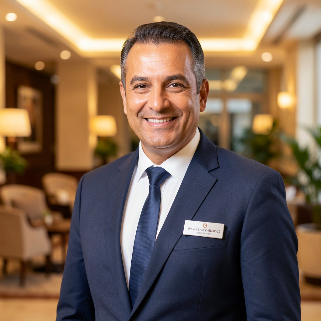 Mohammed, Hotel Manager