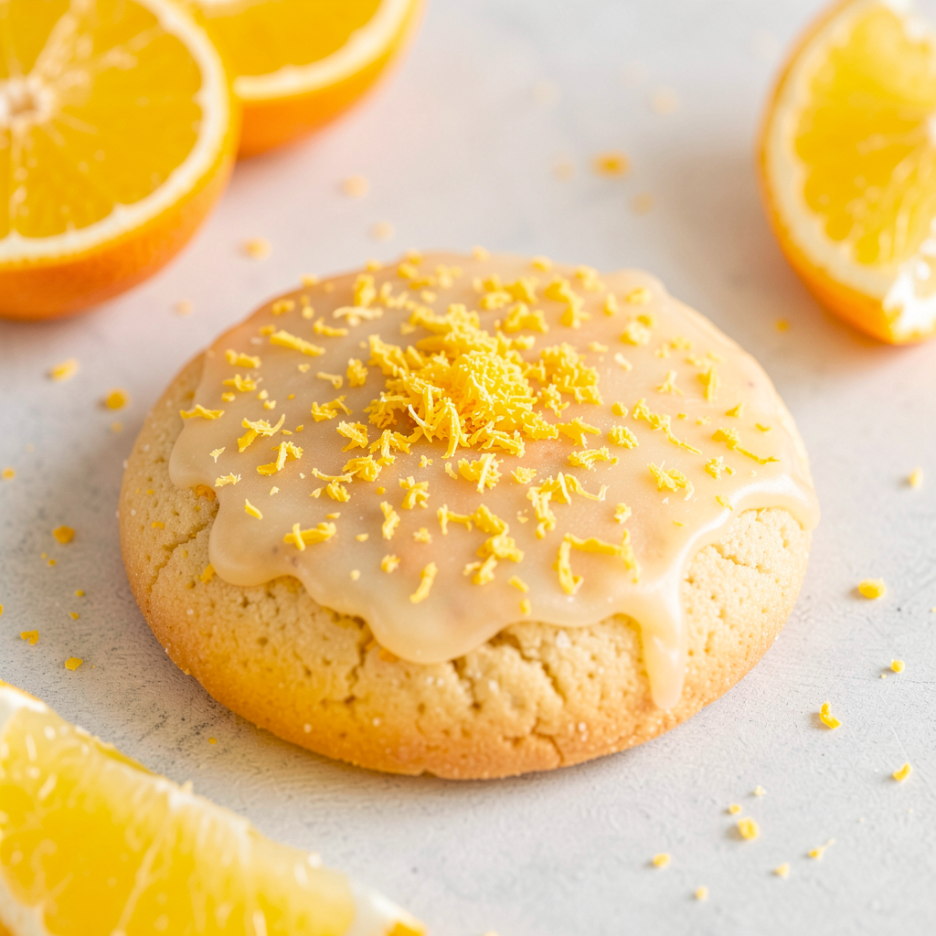 Lemon sugar cookie