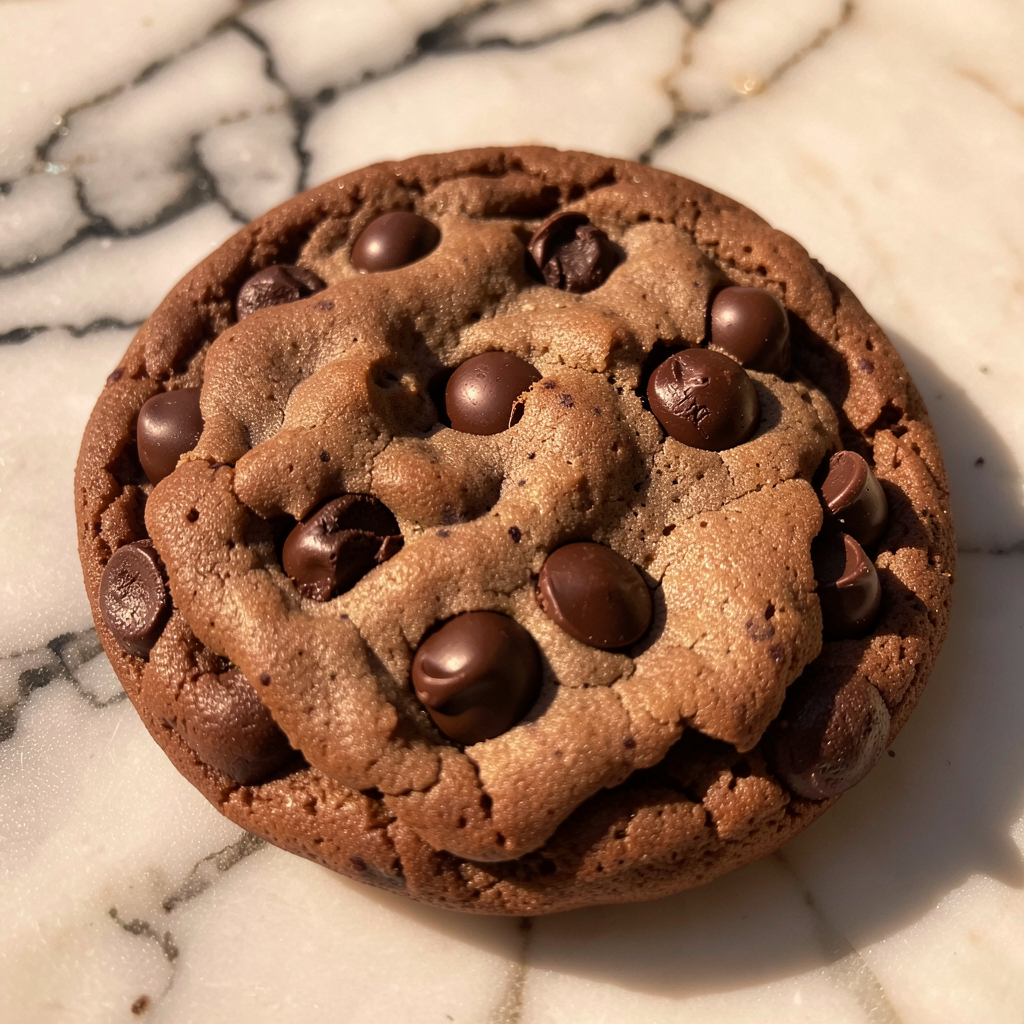 Milk chocolate chip cookie