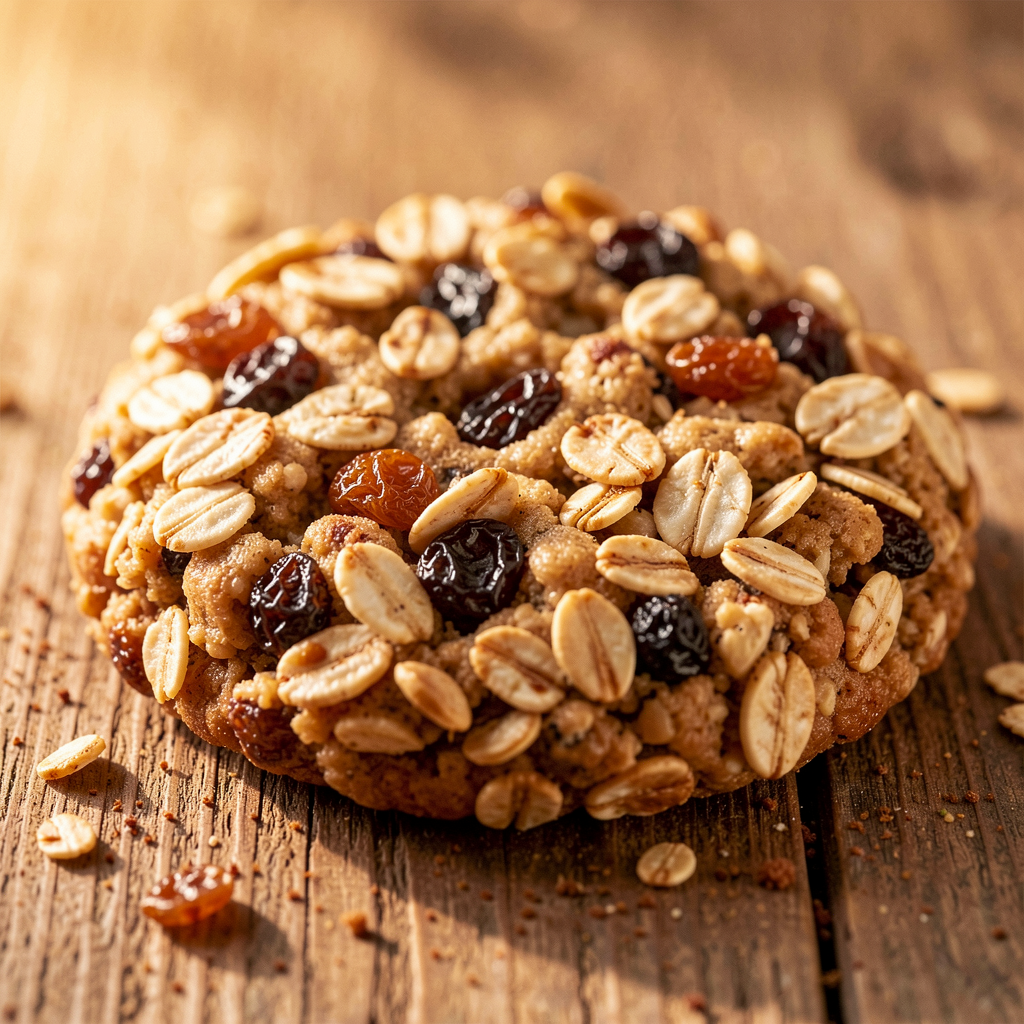 Oatmeal raisin cookie