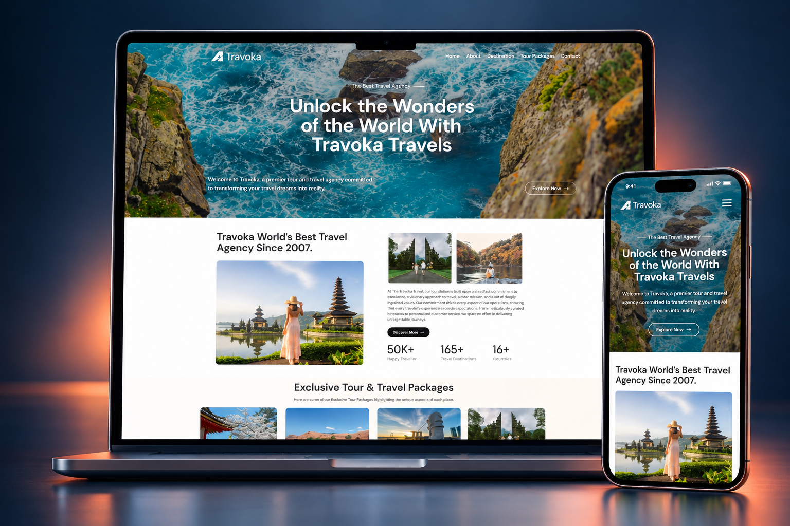Travel Agency Website