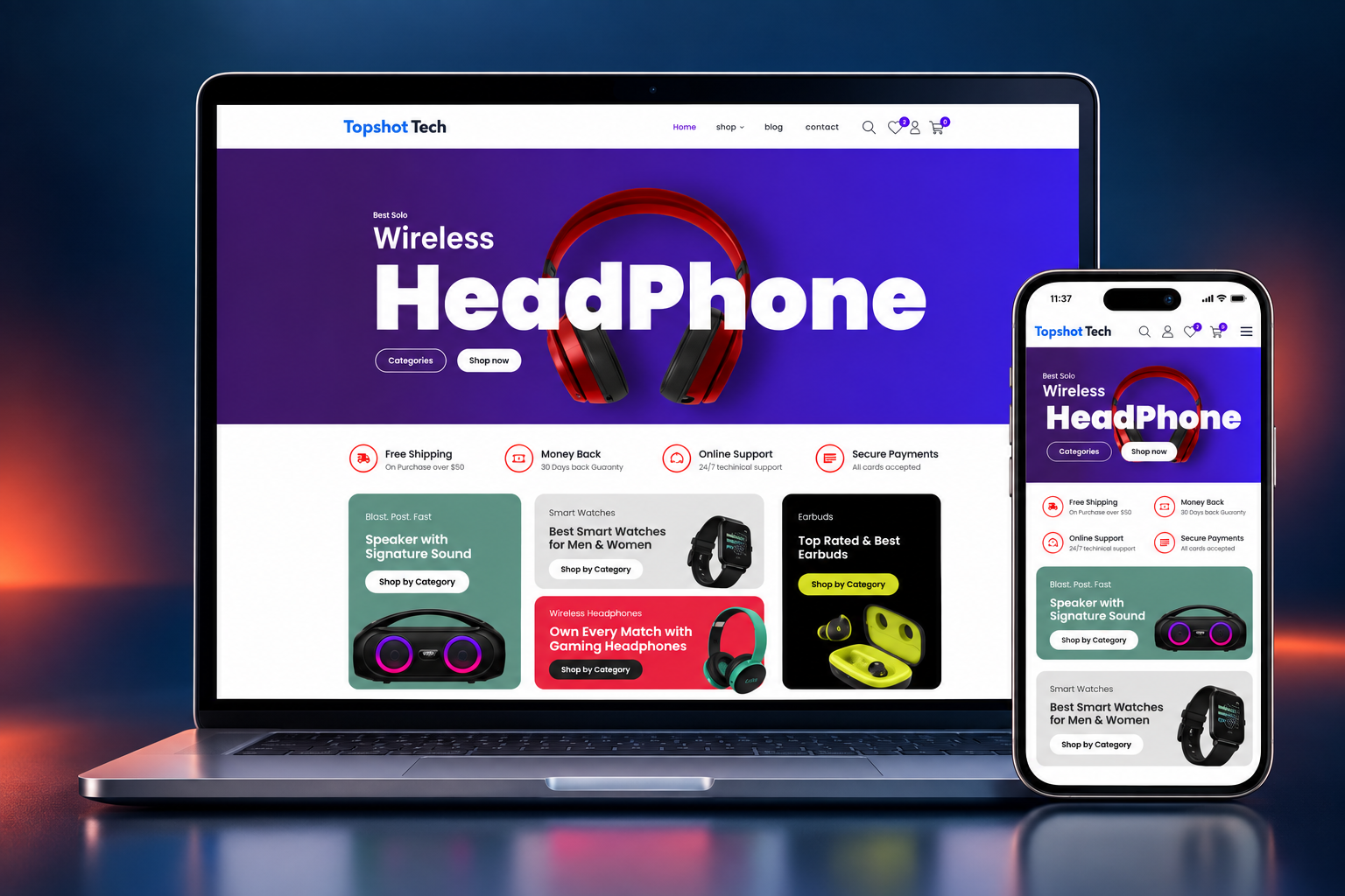Electronics eCommerce Store