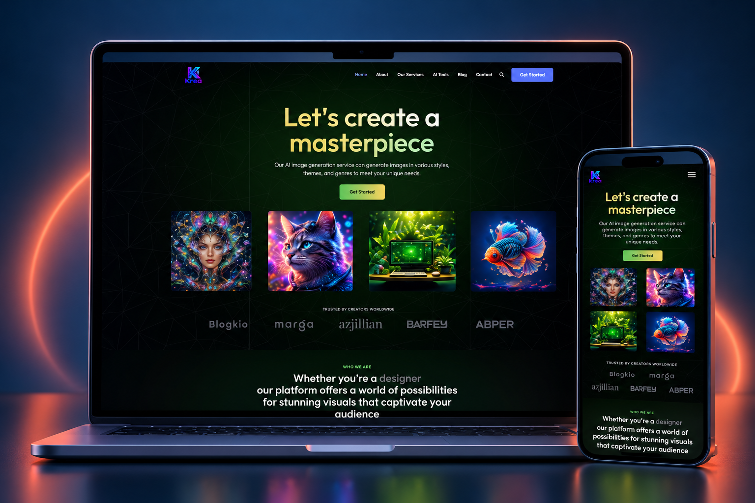 AI Image Generation Platform
