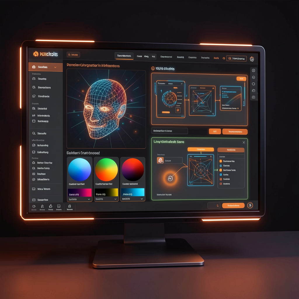 AI Website Creation Interface
