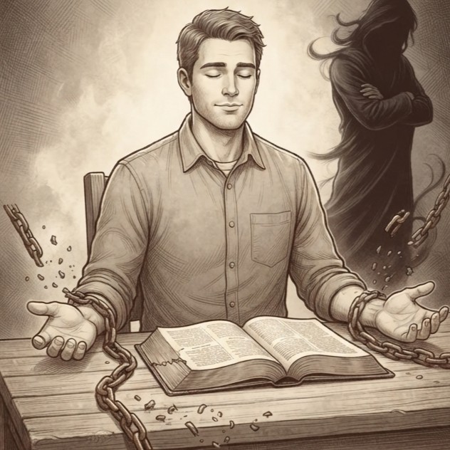Jack practicing prayer