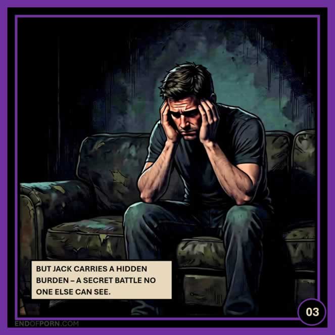 Jack realizing the limits of willpower