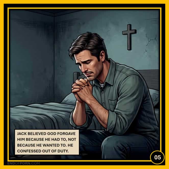 Jack alone in his room