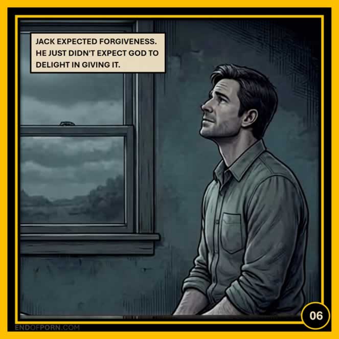 Jack alone in his room